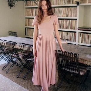 NWT Christy Dawn Scarlet Dress in Blush